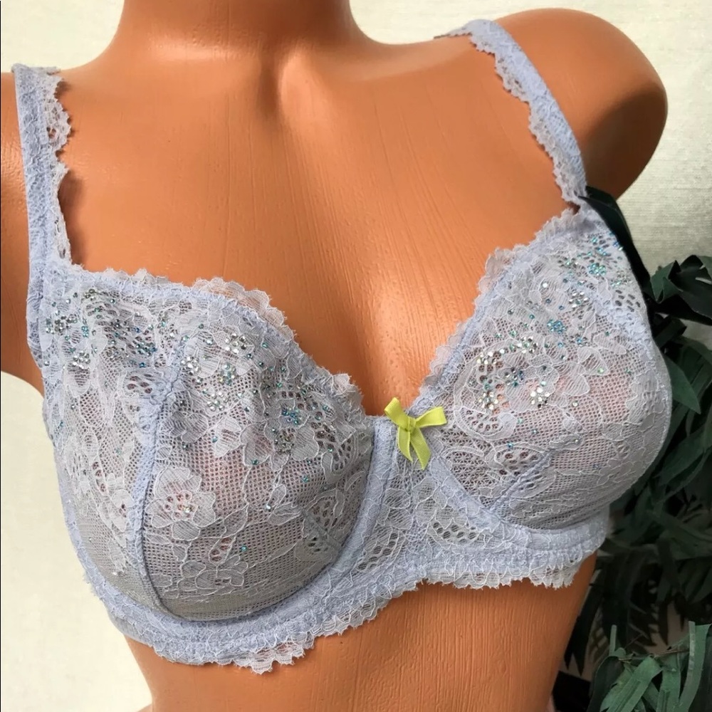 VS 34d,34dd BLING SEXY UNLINED BRA DREAM ANGELS